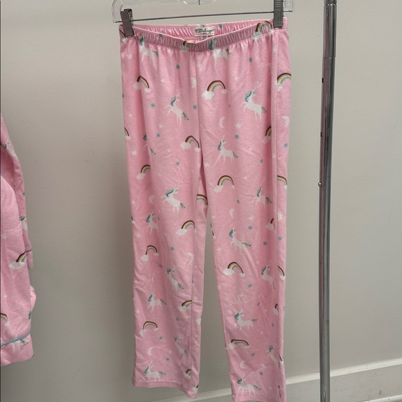 P.J. Salvage Rainbow Unicorn Pajamas size 12/14 - Picture 6 of 9